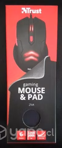Combo Mouse más Pad Gamer Trust