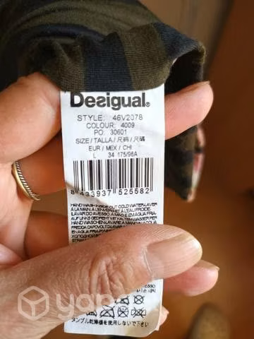 Vestido estilo bluzón marca Desigual