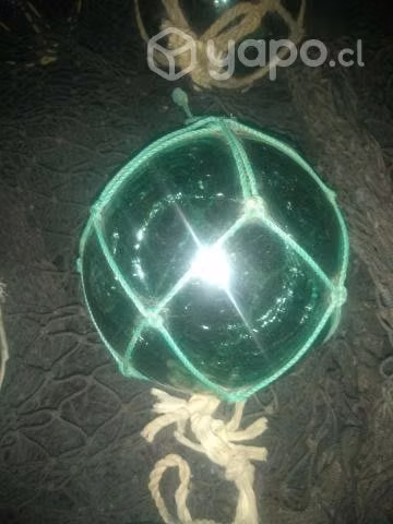 Bollas de barco vidrio originales antiguas