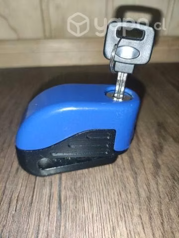 Candado para freno disco moto con alarma