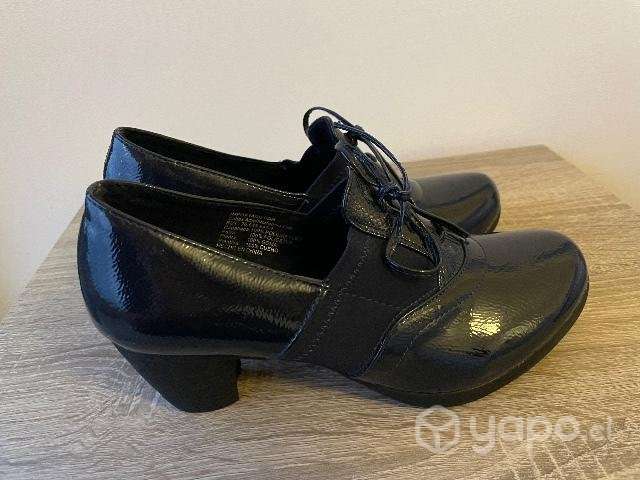 Zapato azul formal mujer - Imagen 5