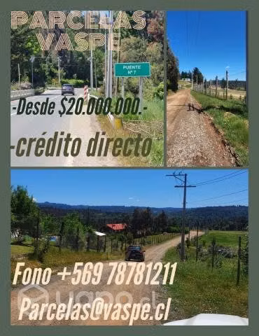 Parcelas camino a Florida, 25 min Concepción
