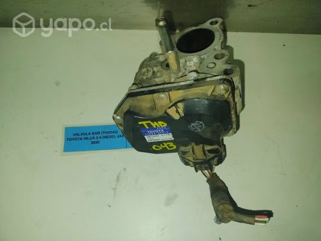 Valvula EGR Toyota Hilux Revo 2.4 Diesel 2020