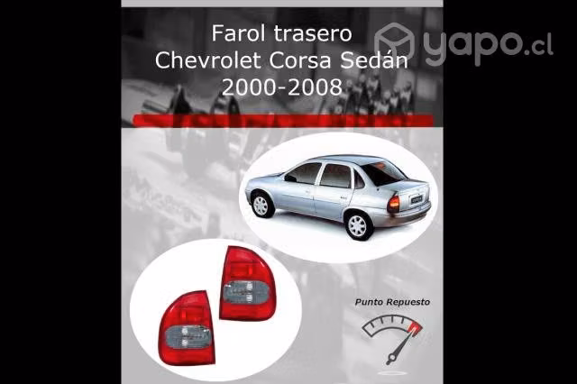 Farol trasero Chevrolet Corsa Sedán 2000-2008