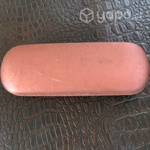 Estuche rígido de cuero, para gafas