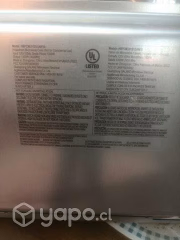 Microondas nuevos, Americanos.