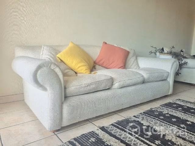 Sofa de pluma 3 cuerpos