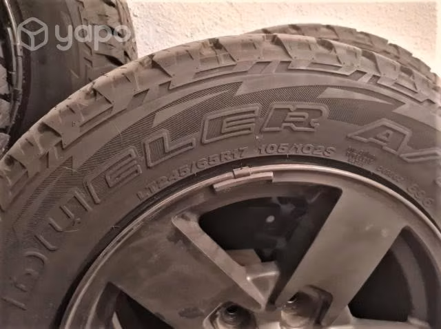 Set 4 Ruedas Originales Marca Jeep