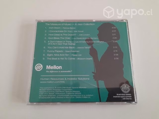 CD " The Measure Of Music: A Jazz Collection" USA