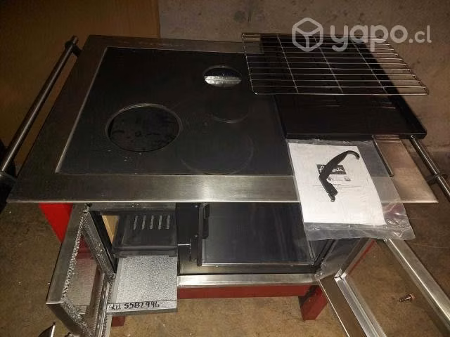 Cocina a leña marca Amesti