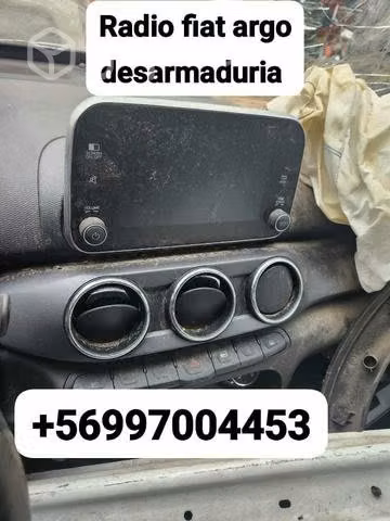 Radio Fiat argo desarmaduría