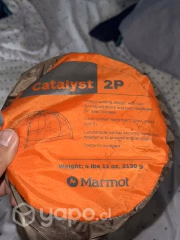 Carpa marmot catalyst 2 personas