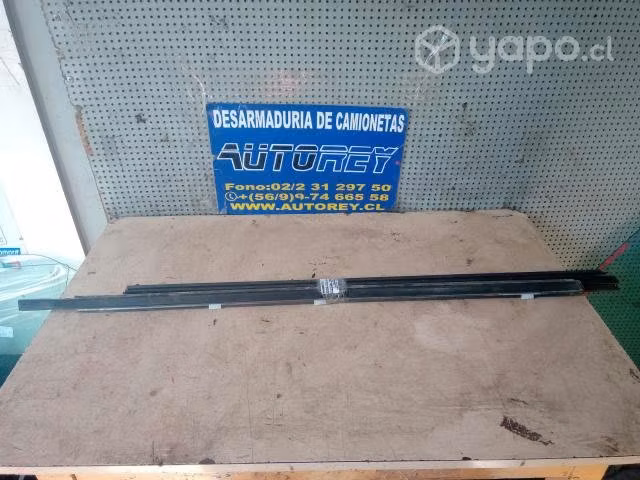 Moldura lame vidrio del der Nissan Qashqai 2011-14