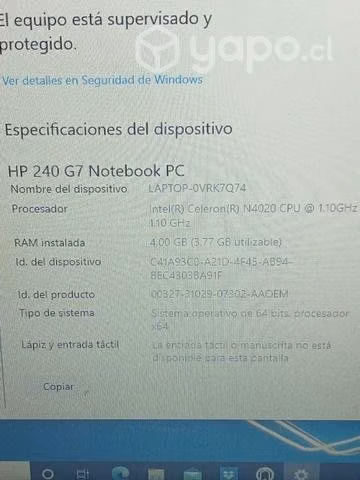 Pc sin cargador