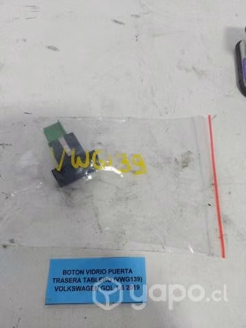 Boton Vidrio Puerta Tras Tablero VW Gol 2019