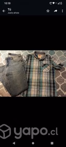 Camisa y jeans