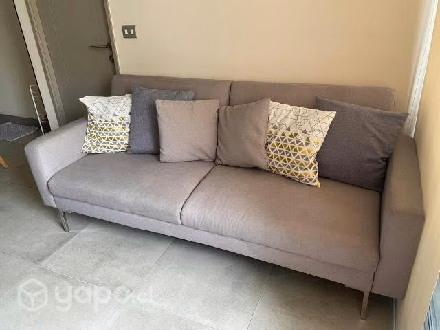Sofa Cama color plomo