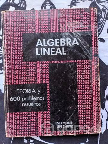 Libro Álgebra Lineal de Seymour Lipschutz
