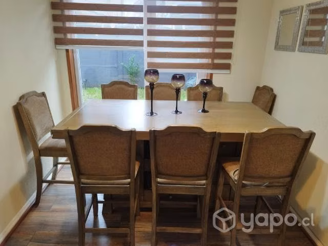 Comedor bar 8 sillas