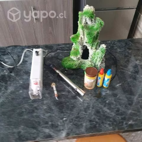 Pescera + accesorios