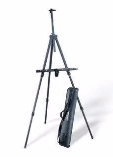 Atril Metalico 1,5mt c/bolso transportador livian