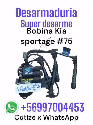 Bobina Kia Sportage desarmaduría