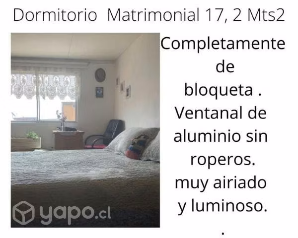 Casa central de 2 pisos sólida, ampliable