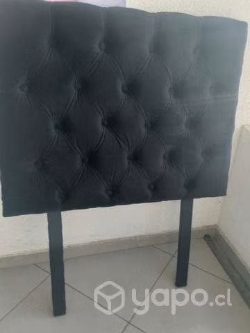 Respaldo de 1 plaza capitone casi nuevo - Imagen 2
