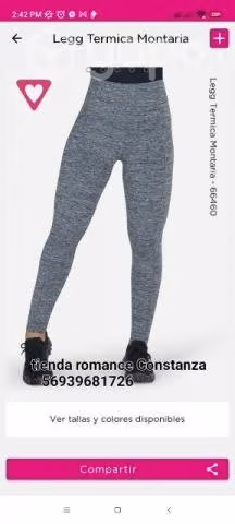 Calzas deportivas