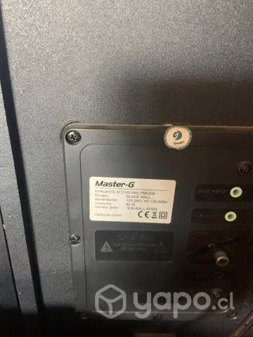 Parlantes Master G Back Wall con control - Imagen 4