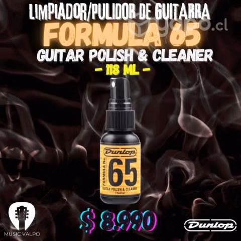 Limpiador y pulidor dunlop formula 65 118 ml