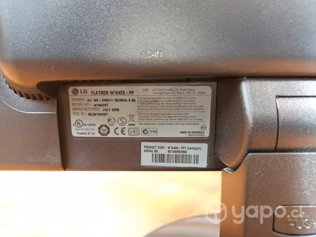 Monitor LG 15 pulgadas - Imagen 2
