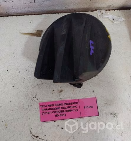 Tapa Neblinero Izq Parachoque del Citroen Jumpy