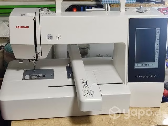 Maquina de bordar Janome 500 e