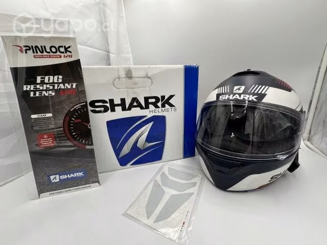 Casco Moto Integral Fibra De Vidrio Shark Spartan