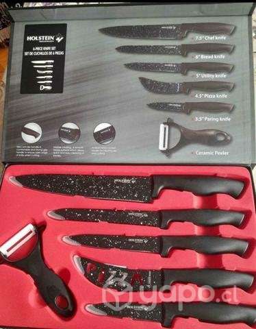 Set cuchillos 6 piezas marca holstein - Imagen 2