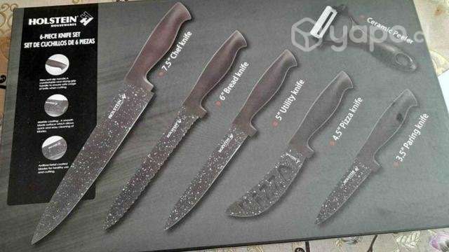 Set cuchillos 6 piezas marca holstein - Imagen 3
