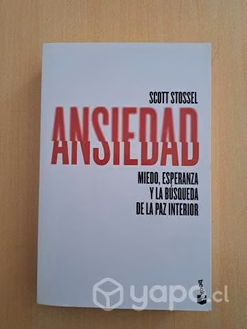 Libro Ansiedad Scott Stossel