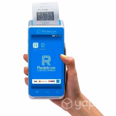 Maquinita pago tarjeta Redelcom