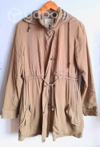 Chaqueta larga de cintura ajustable - Imagen 5