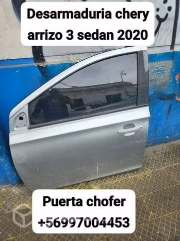 Puerta Cherry a rizo 3 Sedán desarmaduría