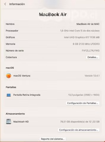 Macbook air