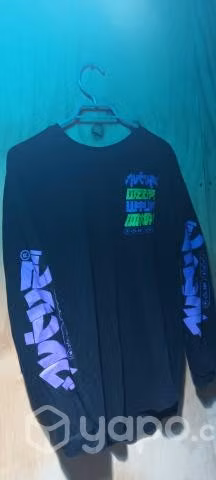Polera Whatsup Streetwear Chileno Manga Larga