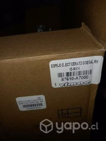 Espejo lateral kia cerato 2014
