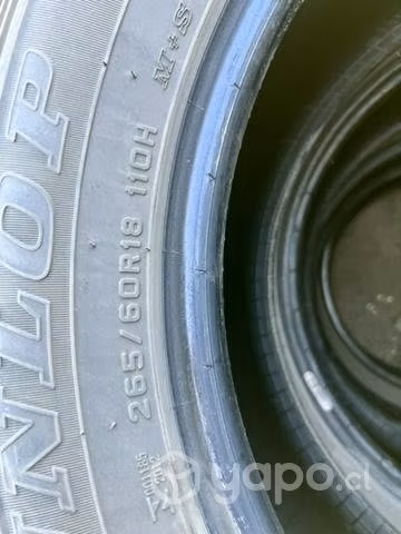 Neumáticos 265/60/r18