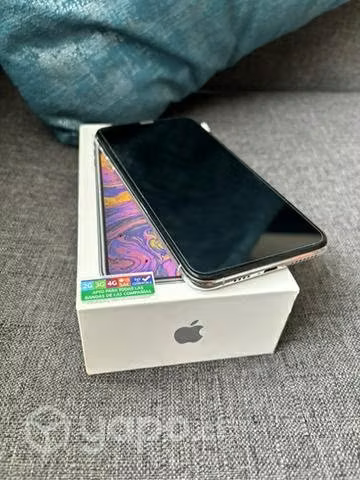 IPhone XS Max, 64 Gb, usado, color silver