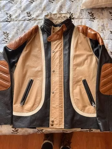 Chaqueta de cuero moto - Imagen 2