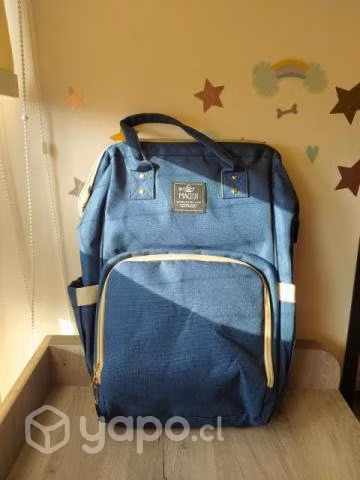 Bolso pañalero unisex