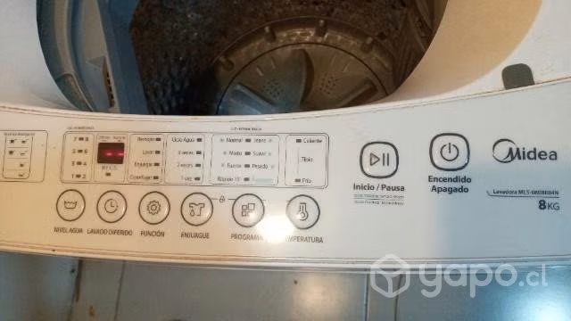 Lavadora de 8kg marca mi idea