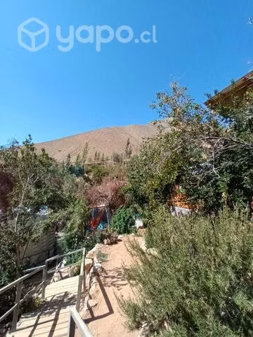 Terreno y cabaña en valle del elqui